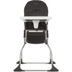 Cosco Simple Fold Full Size High Chair with Adjustable Tray Zuri